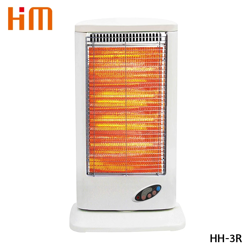 Lò sưởi halogen cổ điển có điều khiển RC